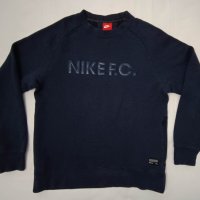 Nike FC Crew Sweatshirt оригинално горнище S Найк памук спорт суичър, снимка 1 - Спортни дрехи, екипи - 39429358