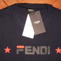  FENDI мъжка тениска нова с етикет - размер M,L,XL,XXL, снимка 6 - Тениски - 35024634