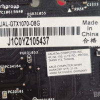Видео карта ASUS DUAL GeForce GTX 1070 8G, снимка 5 - Друга електроника - 44554613