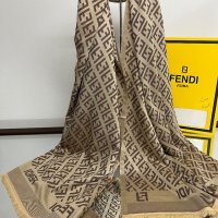 Fendi нов шал коприна и памук с кутия, снимка 1 - Шалове - 42394646