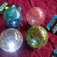 Нови  соларни лампи-топки за закачане за къмпинг,градина и др., снимка 4 - Соларни лампи - 40537519