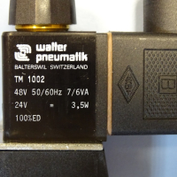 Пневматичен разпределител Walter pneumatic SXE 9761-160, снимка 4 - Резервни части за машини - 44602009