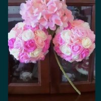 Топки от постоянни рози за празника на влюбените Свети Валентин романтичен подарък , снимка 4 - Изкуствени цветя - 35706716