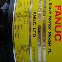 правотоков сервомотор FANUC A06B-0616-B343 DC servo motor model 7L, снимка 12 - Електродвигатели - 39736478