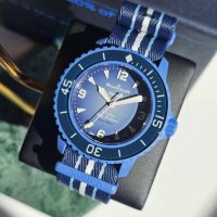 Blancpain X Swatch мъжки часовник, снимка 2 - Мъжки - 44464080