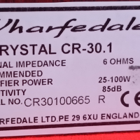 Тонколони Wharfedale Crystal CR-30.1, снимка 10 - Тонколони - 44628559