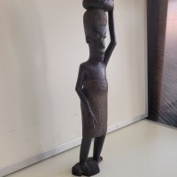 Африканска склуптора , снимка 3 - Антикварни и старинни предмети - 41323734