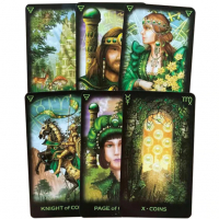 Великолепни таро карти: Marchetti Tarot & Gilded Tarot & Tarot of Dreams, снимка 10 - Други игри - 36311498