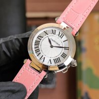 Дамски часовник Pink Ballon Bleu De Cartier с автоматичен механизъм, снимка 2 - Дамски - 42621933