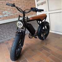 Електрически Fatbike 20" 750W, Shimano ск,24 мес гаранция, снимка 4 - Велосипеди - 41939787
