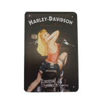 Harley-Davidson метална табела/постер/плакат, снимка 1 - Картини - 41726605