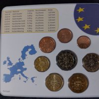 Португалия 2002 - Евро сет - комплектна серия от 1 цент до 2 евро, снимка 2 - Нумизматика и бонистика - 44297546