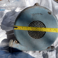 Български вентилатор охлюв за ковашко огнище нацяло метален за барбекю горелки и други, снимка 1 - Други инструменти - 44777467