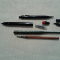 Пособия за чертане и писане, снимка 5 - Антикварни и старинни предмети - 40812386