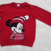 Детски пуловер Мики Маус 9-12 месеца, снимка 7 - Бебешки блузки - 42707963
