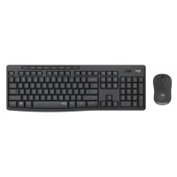 Клавиатура + Мишка Безжични Logitech  Desktop MK295 Silent BG бяла, SS300657, снимка 1 - Клавиатури и мишки - 38922103
