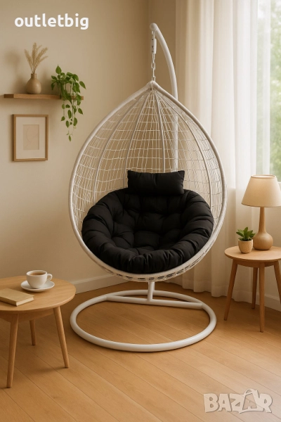 Градинска висяща люлка тип гнездо,яйце–Промоция!, снимка 1