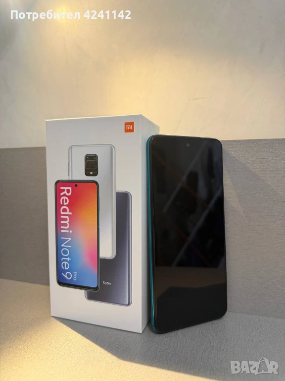 Xiaomi Redmi Note 9 PRO 6GB RAM / 64GB ROM / Tropical Green, снимка 1