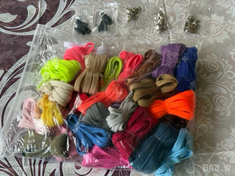 Мързеливи връзки за обувки с клипс и на винт 7 лв., снимка 1