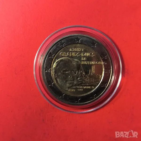 Люксембург 2 евро 2012 100 години от смъртта на Вилхелм IV, снимка 1