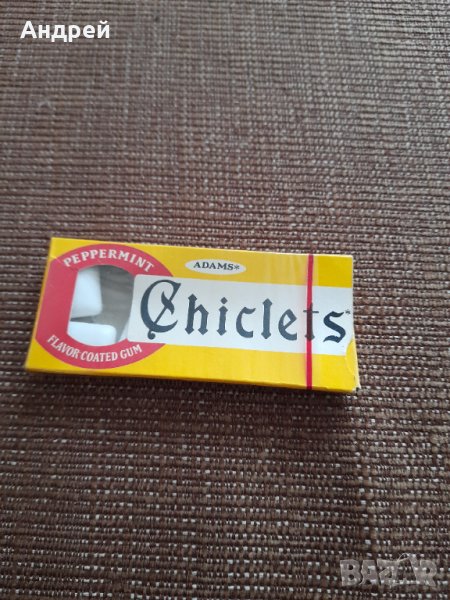 Стара дъвка Chiclets, снимка 1