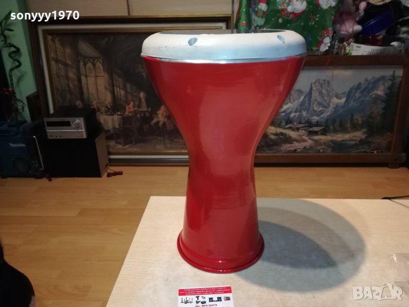 ГОЛЯМА ЧЕРВЕНА ТАРАМБУКА 41Х26СМ 1602221955, снимка 1