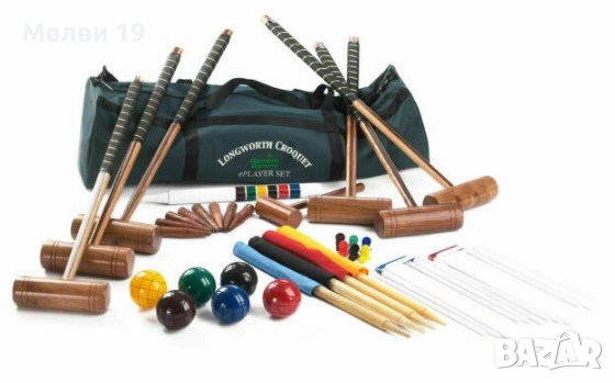 Комплект за крикет LONGWORTH 2125 за 6 играчи, снимка 1