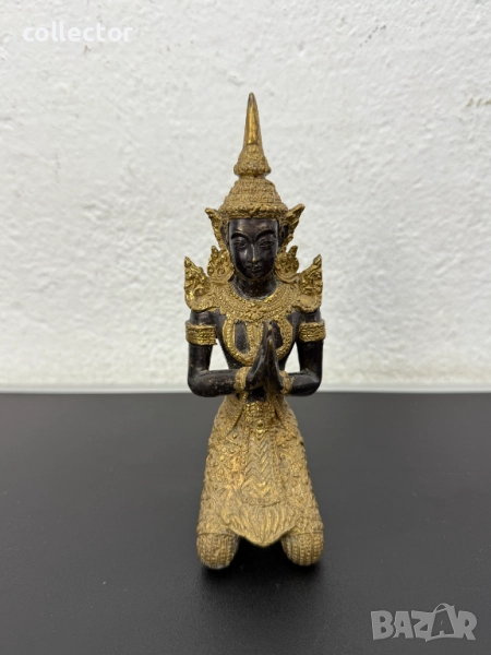 Бронзова будитска фигура. №7532, снимка 1