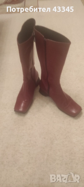 Дамски ботуши, естествена кожа , снимка 1
