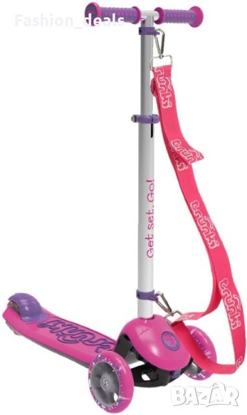 Нов Сгъваем детски скутер с 3 колела Trunki Тротинетка за деца подарък Коледа, снимка 1