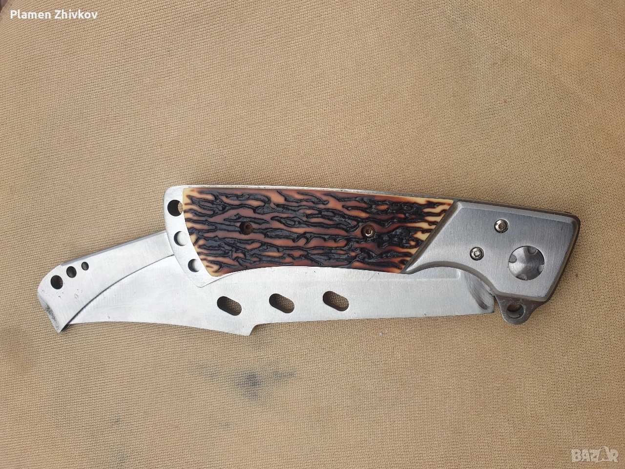 Голям многофункционален сгъваем нож, снимка 1
