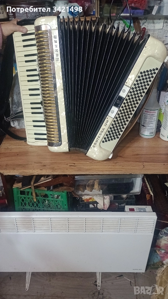 АКОРДЕОН HOHNER 120 баса, снимка 1