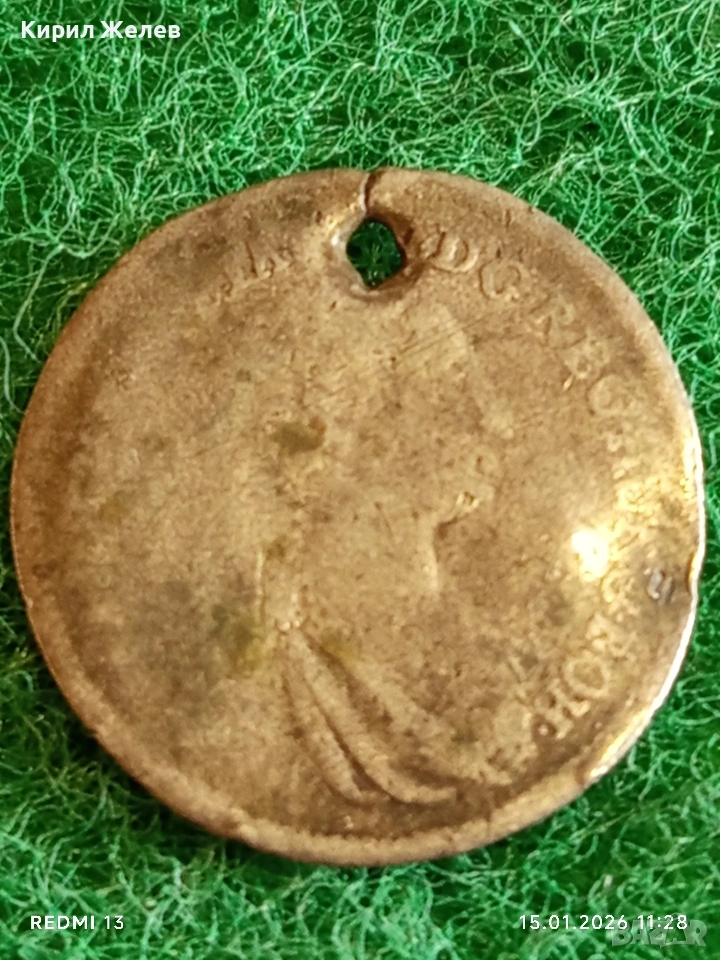 Сребърна монета 10 кройцера 1742г. Мария Терезия Австрия за КОЛЕКЦИЯ 52904, снимка 1