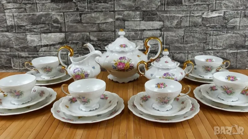 Rosenthal Pompadour - Сервиз за 6 човека за кафе или чай и храна, снимка 1