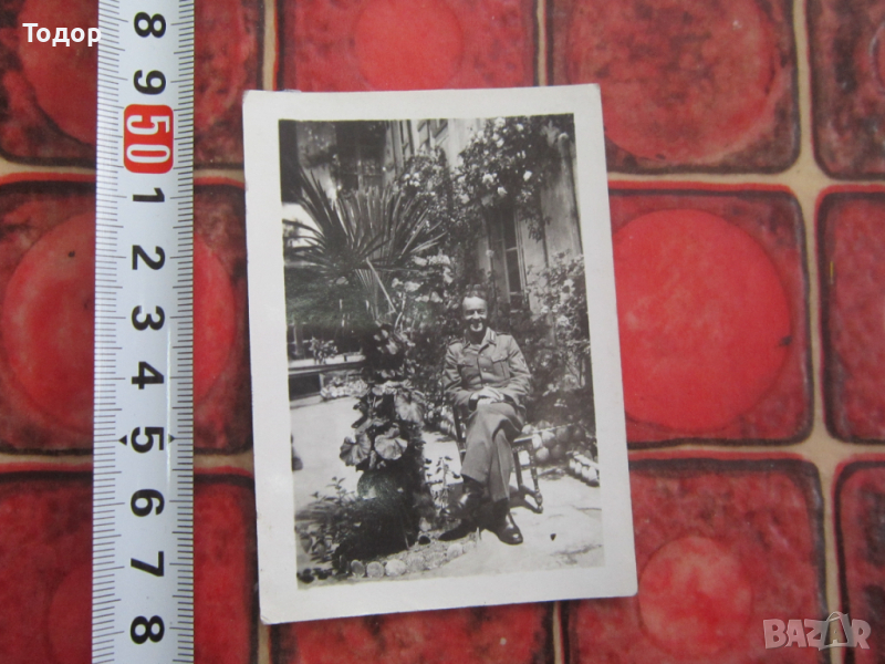 Картичка снимка немски войник 3 райх с7, снимка 1