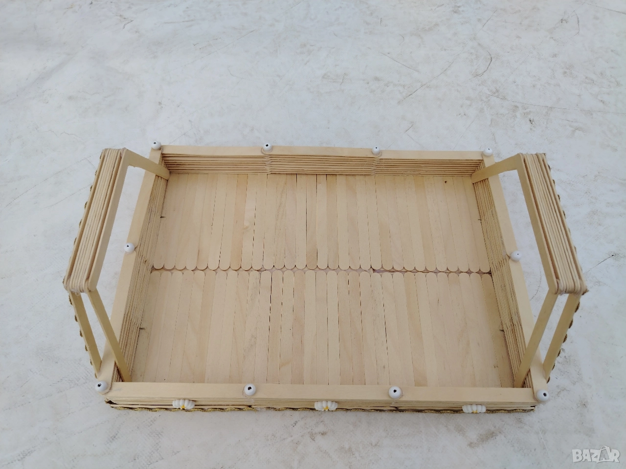 Поднос за плодове и сладки, снимка 1