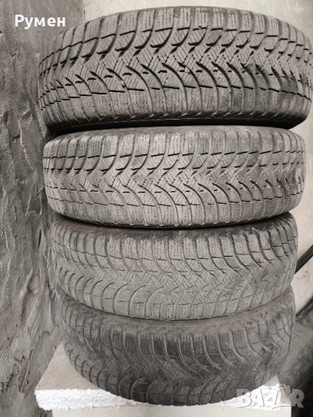 Гуми Michelin Alpin 14 ц. с джанти за Wv груп 5/100, снимка 1