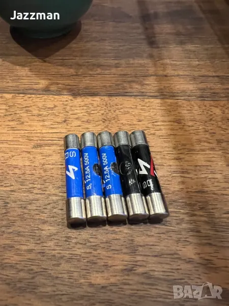 Synergistic Research blue fuse S12.5A 500V, снимка 1