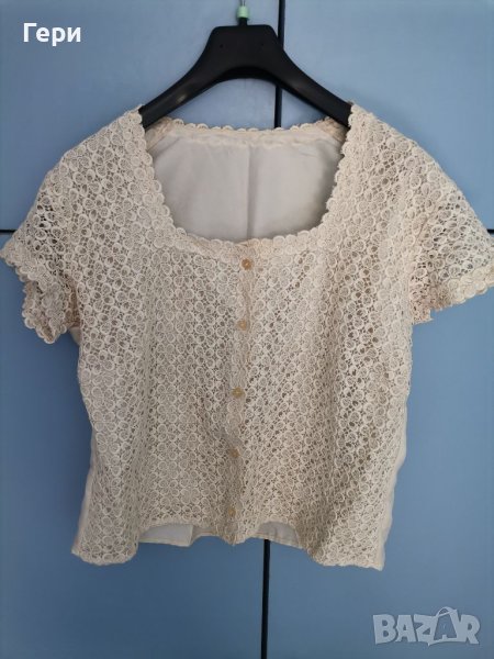 Дантелена дамска ризка, снимка 1