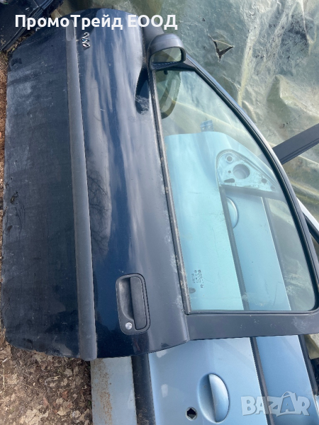 Предна лява черна врата Опел Корса Б Opel  Corsa B , снимка 1