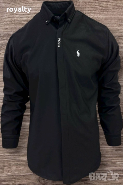 Polo Ralph Lauren Черна Мъжка Риза , снимка 1