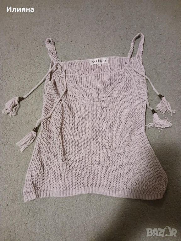 Плетен сив потник, снимка 1