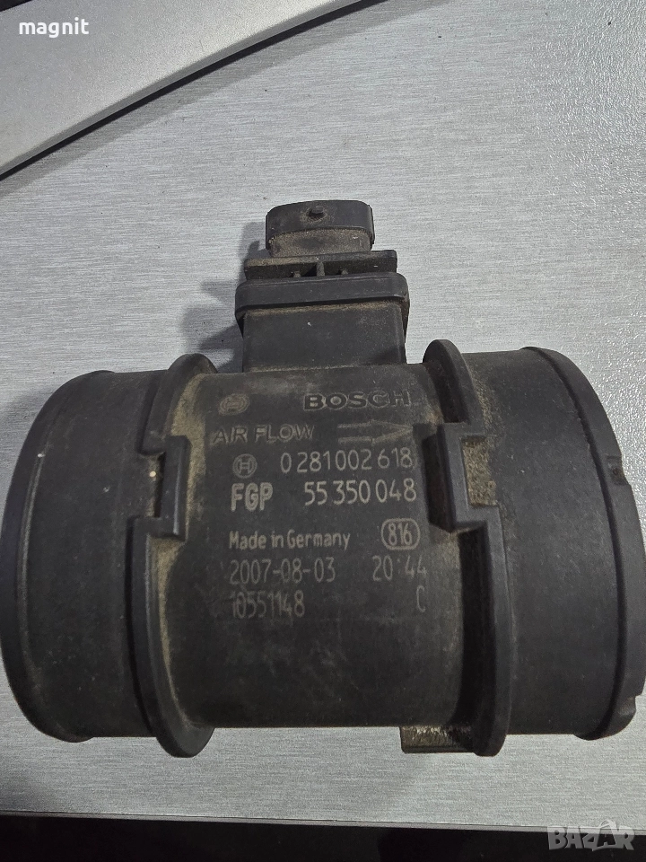 0281002618 Дебитомер Fiat Opel Alfa, снимка 1