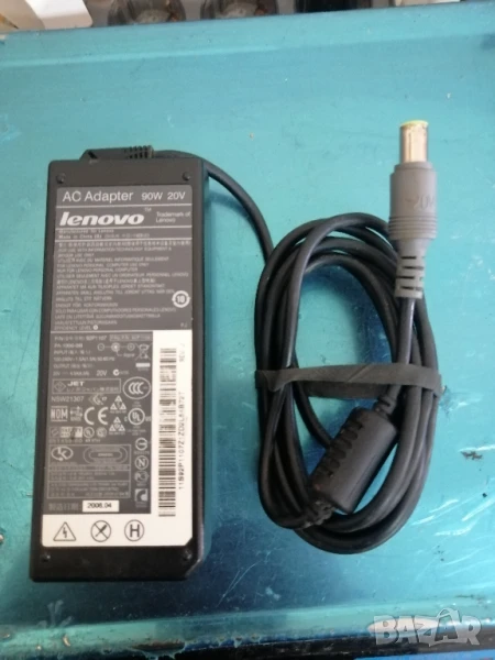 Оригинално зарядно за лаптоп LENOVO, снимка 1