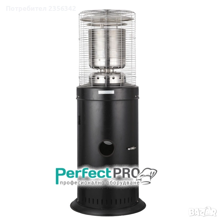 Градински газов отоплител TERMOMAX TR135GSB, снимка 1