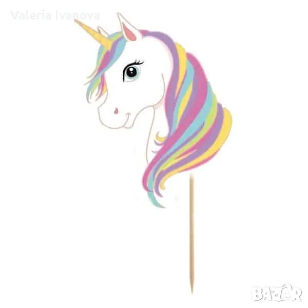 Комплект топери Unicorn, еднорог, 8 броя 99904, снимка 1