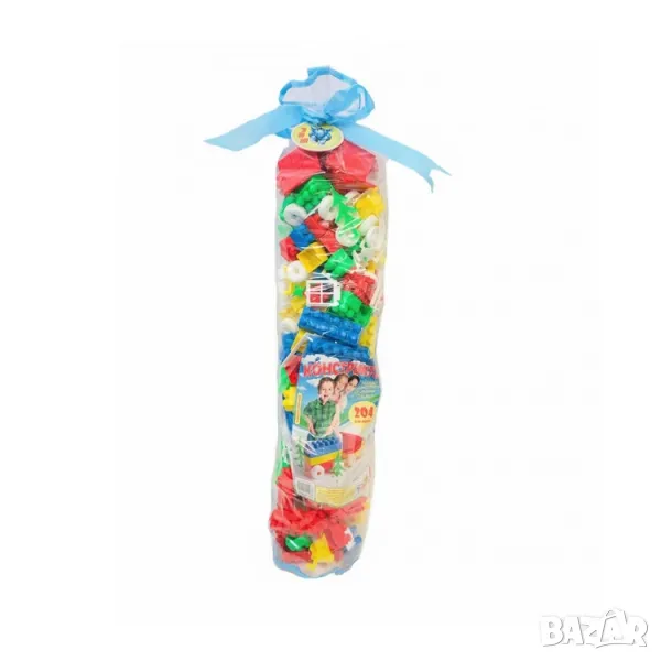  Конструктор - строител 204 едри части, снимка 1