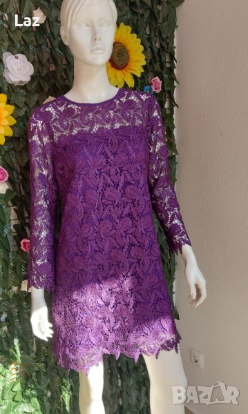 официална рокля за макси дами от брюкселска дантела, снимка 1