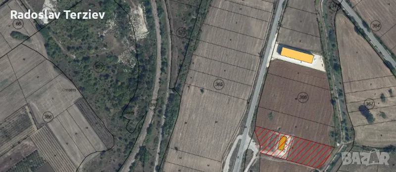 земеделска земя 5 дек. на окол. път Шумен, снимка 1