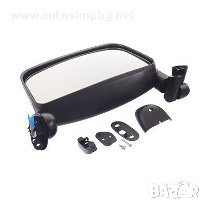 Огледало Скания 4 серия 24V+мотор - LH, снимка 1